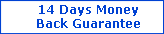 Our No Quibble 14 Days Money Back Guarantee - Click for Details